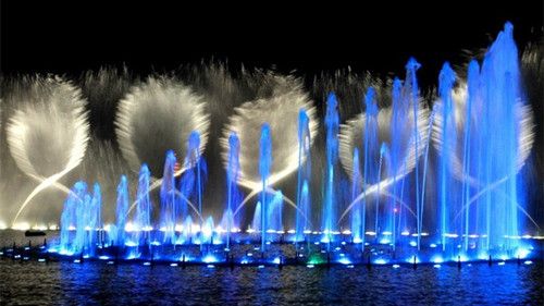 西安(ān)世園夜景亮化與燈光表演秀